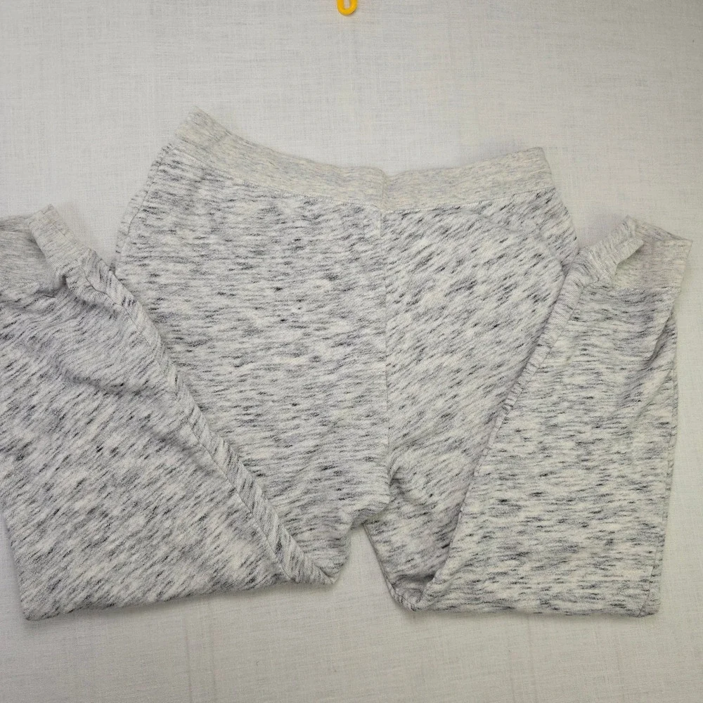 J Crew Vintage Fleece Joggers Size Large Men's Grey Sweatpants Marl‎ Cozy Comfy